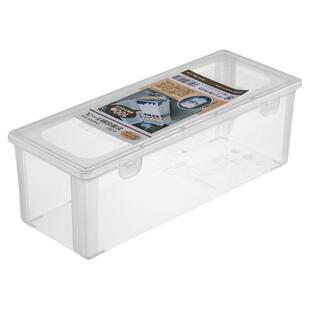 日本进口吧唧收纳盒透明防尘桌面镭射票胸针徽章整理盒谷子展示架