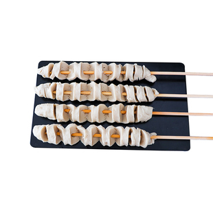 烤面筋串户外烧烤原味面筋串素食串网红面筋大串手工面筋串半成品