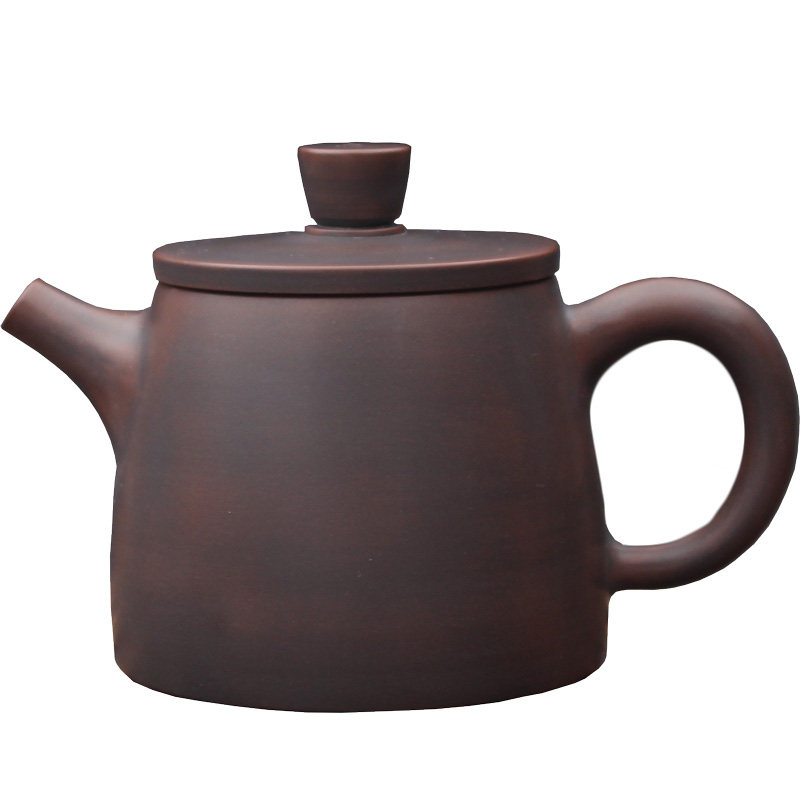 行走树捡漏茶杯广西钦州坭兴陶