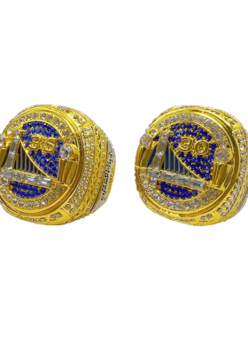 2018金州勇士库里杜兰特总冠军戒指篮球球迷收藏纪念品指环