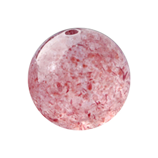 鸽血红草莓晶手链水晶珠子散珠DIY手工配品配件串珠手串手链配珠