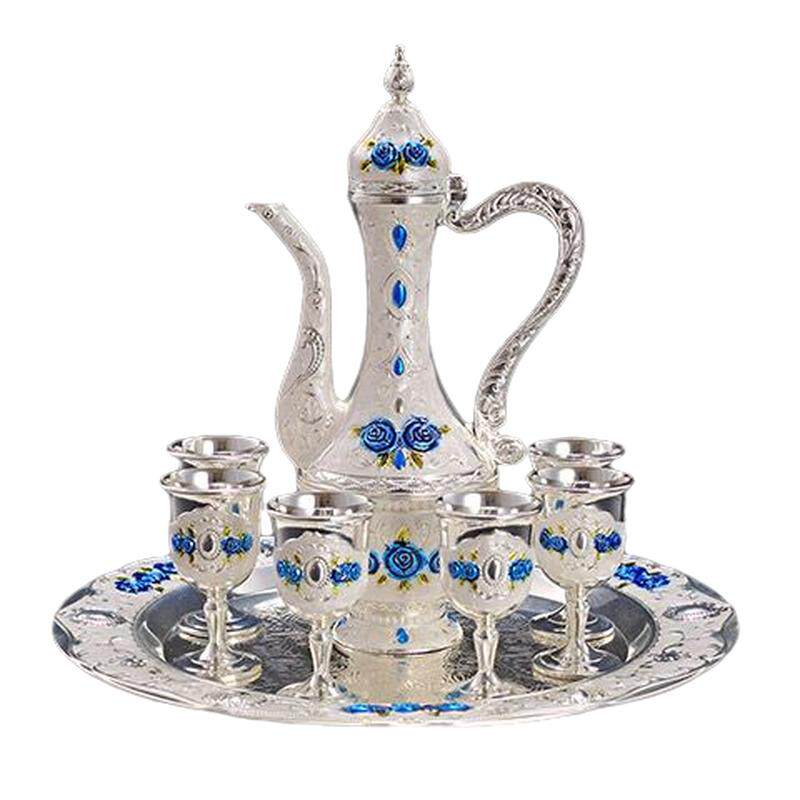 欧式白酒杯套装创意酒具小酒杯酒壶分酒器婚礼摆件新疆旅游纪念品