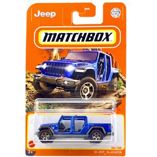 MATCHBOX火柴盒吉普角斗士越野皮卡合金车'20 JEEP GLADIATOR 21Y