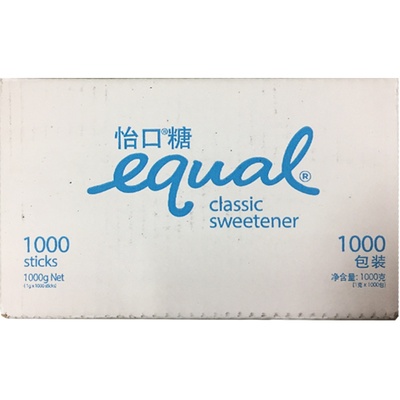 泰国equal怡口糖1g*1000包糖包