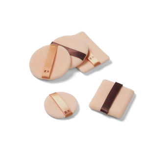 星兜双面植绒粉扑套组 短绒 适用NARS CT KVD粉饼 替换粉扑*5片