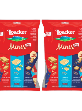 Loacker迷你威化饼干原装进口