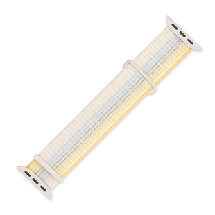 iserisewatch适用iwatchs11表带高级尼龙弹力applewatch10女新款s9/7苹果手表se/ultra秋冬回环式运动透气男