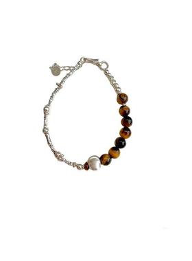 串珠叠戴手饰S925纯银原创设计