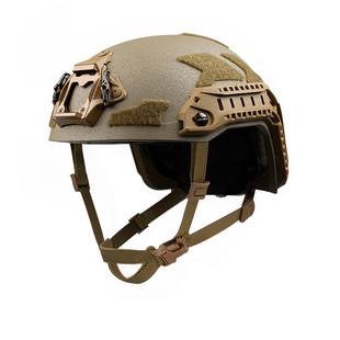 【贫民战术】Fast SF下一代战术头盔新版魔术贴可扎线导轨加厚ABS