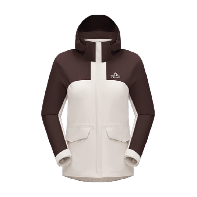 伯希和收腰款摇粒绒三合一冲锋衣