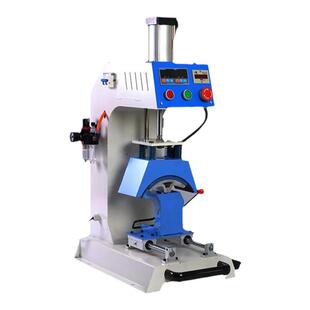 翼兆弧形全自动气动烤帽机帽子烫画压唛机烫标机商标logo热转印压烫机