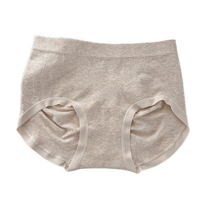 无缝大弹力内裤女裸感亲肤中腰