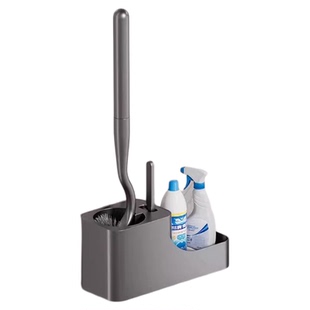 窄缝马桶刷壁挂式免打孔厕所刷子卫生间坐便器清洁套装洗马桶神器