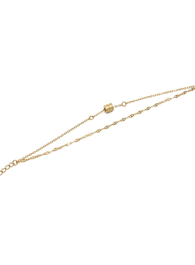 ZOXI双层小蛮腰手链不掉色闺蜜女