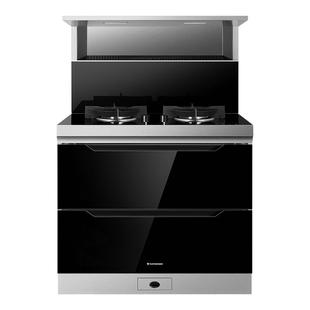 火星人F78BX01集成灶油烟机燃气灶消毒柜侧吸一体灶