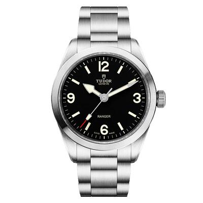 帝舵机械瑞士夜光男表