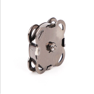 手缝梅花磁扣扣子箱包金属磁扣配件钱包磁扣服饰暗扣吸铁石扣磁吸