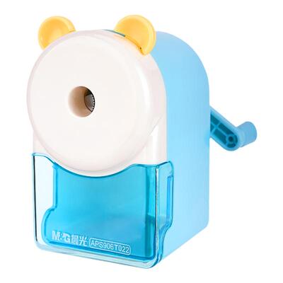 晨光大孔削笔机手摇式旋刨便携