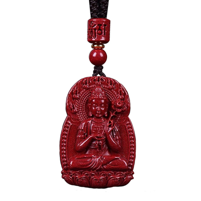 【已过香香】朱砂生肖本命佛吊坠