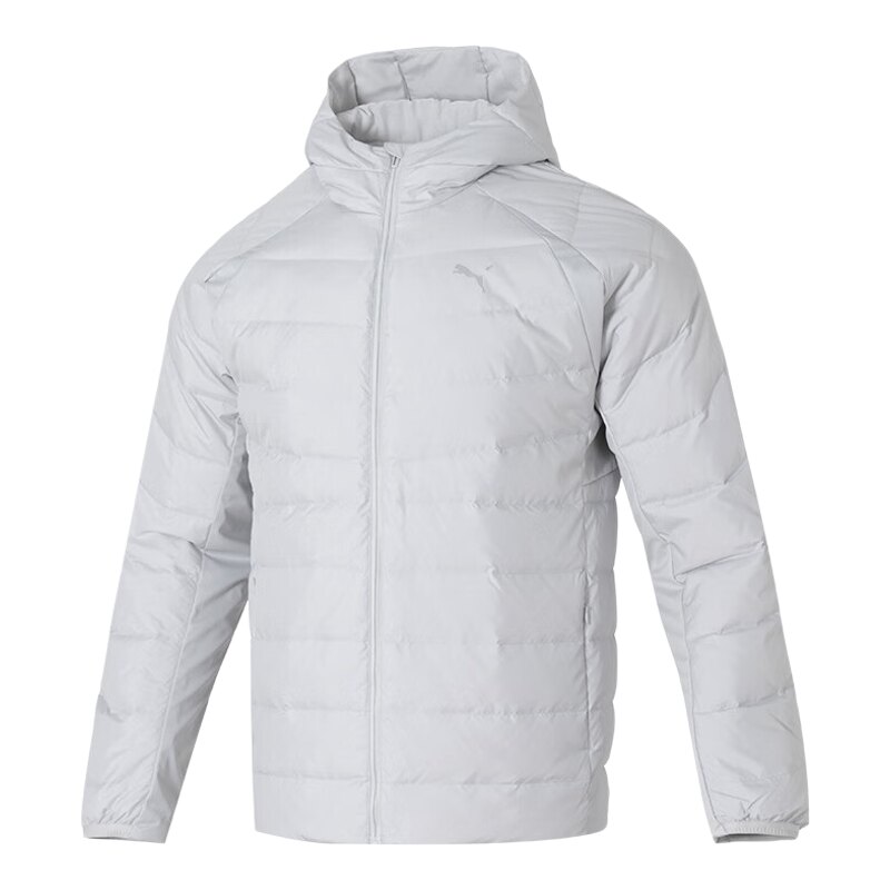 Puma彪马男装2025冬新款保暖连帽鸭绒运动羽绒服外套528702-01-61