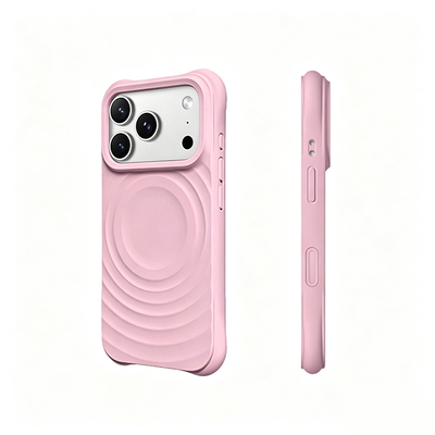 手机壳Magsafe磁吸波漾纹ins简约防摔液态硅胶适用iphone17promax苹果16pro女款15promax全包18pro纯色14镜头