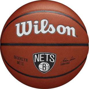 NBA-Wilson 篮网队 标准7号 PU篮球 室内外通用 TEAM ALLIANCE