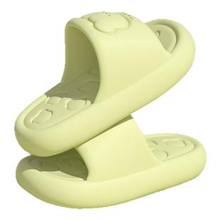 卡通小熊踩屎感儿童拖鞋女童2026新款室内家居防滑亲子凉拖男童