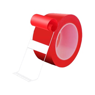 强力无痕双面胶带亚克力耐高温透明防水墙面高粘固定照片车用胶带