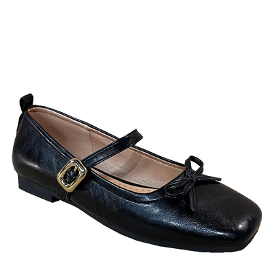小码鞋法式复古风方头玛丽珍单鞋
