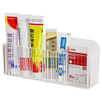 药膏站立了！壁挂药膏分格收纳