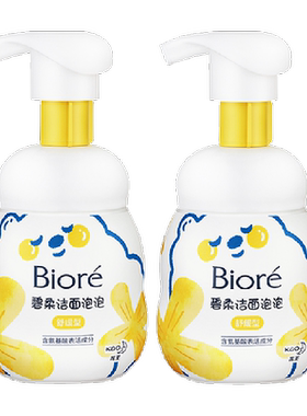 花王Biore/碧柔舒缓洁面浓密泡沫