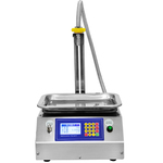 全自动小型数控防滴漏食用油灌装机液体智能称重定量芝麻酱分装机