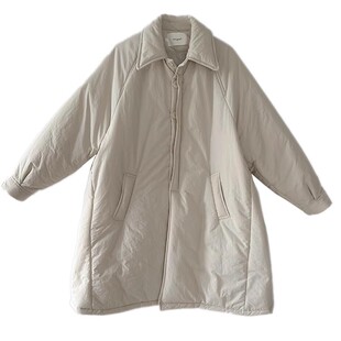 日系翻领棉服女冬2025新款中长款保暖棉衣宽松小个子加厚棉袄外套