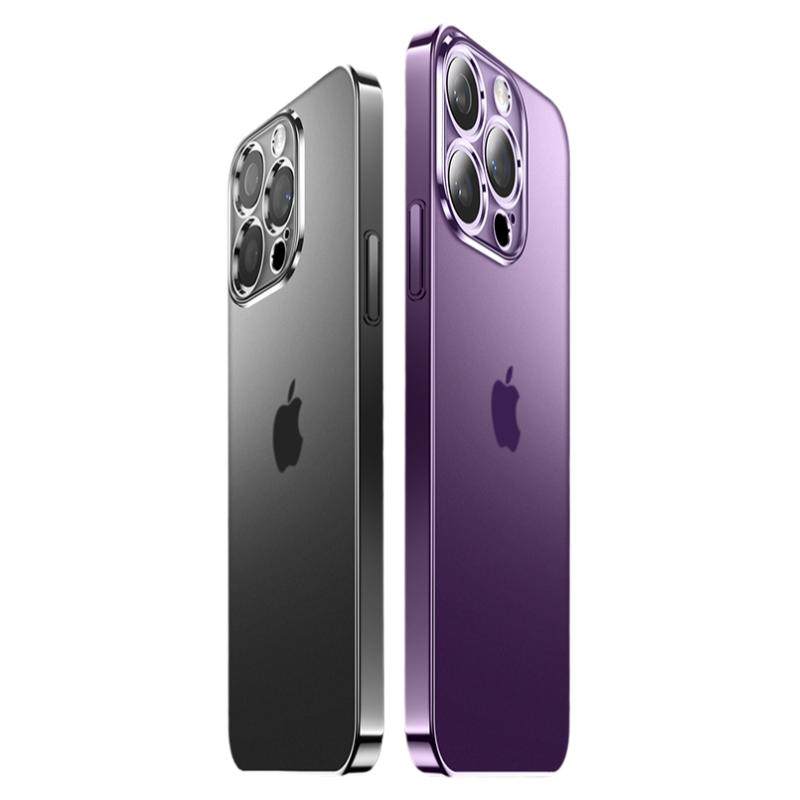 适用苹果17手机壳iphone16promax新款13磨砂金色2025小众超薄pro全包透明14电镀防摔套plus男女1