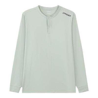 蜘蛛秋冬男舒适休闲长袖圆领T恤