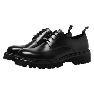 [隔壁老樊同款]BOSSSUNWEN幸运徽章潮流德比真皮商务皮鞋新郎鞋