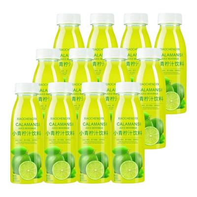 小青柠汁300ml柠檬水网红彩箱饮料柠檬果味青柠饮品酸甜解腻解渴