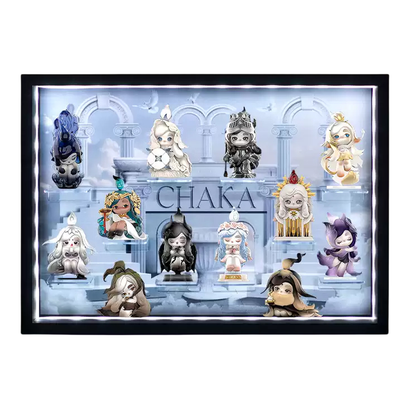 CHAKA手办收纳盒长方体亚克力防尘展示盒玩具收藏摆件