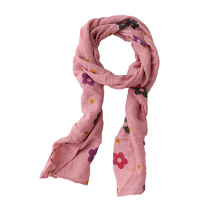 大小儿童小孩薄棉小围巾 春秋薄款男童围脖女童大人保暖防风护颈