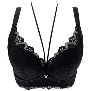 杰奎琳内衣女大胸显小聚拢上托防下垂舒适透气收副乳美背性感胸罩