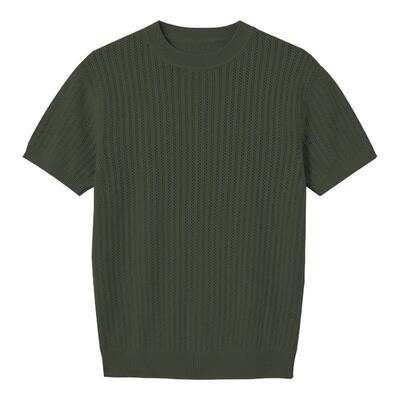 轻奢棉+精梳工艺织造质感毛织衫