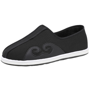 冬季老北京布鞋男鞋保暖二棉鞋手工千层底传统云头加绒爸爸休闲鞋