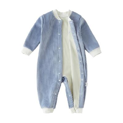 加绒连体衣有吉小贝保暖春秋冬季