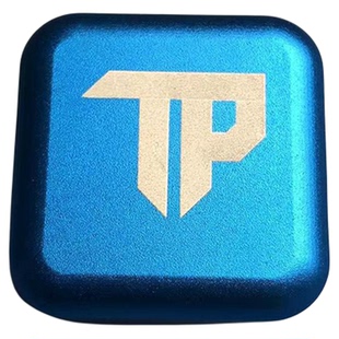 TP方形金属磁吸静音台球巧克夹巧粉夹金属巧克盒巧粉盒收纳盒便携