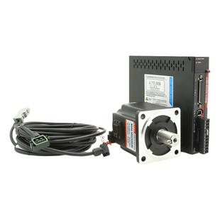 交流伺服电机套装406080高速100W200W400W750W1KW绝对值驱动器485