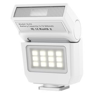 Ulanzi优篮子 SL03萤火虫迷你相机闪光灯机顶翻折小型入门级拍照适用索尼佳能富士理光卡片机热靴补光灯