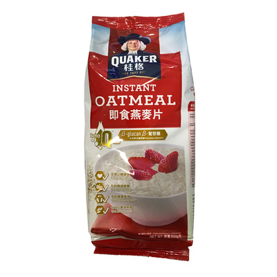 桂格纯燕麦QUAKER1877港版