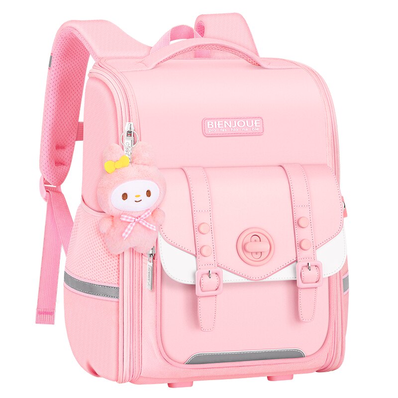 小学生女孩减负护脊书包