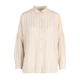 2月到货 法国sessun 四季classic复古百搭条纹宽松长袖衬衫 Botan
