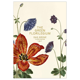 【现货】绿色花谱The Green Florilegium英文艺术插画原画设定集进口原版图书精装Hanne Kolind Poulsen